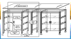 table vitrine